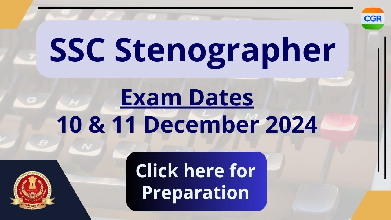 SSC Stenographer